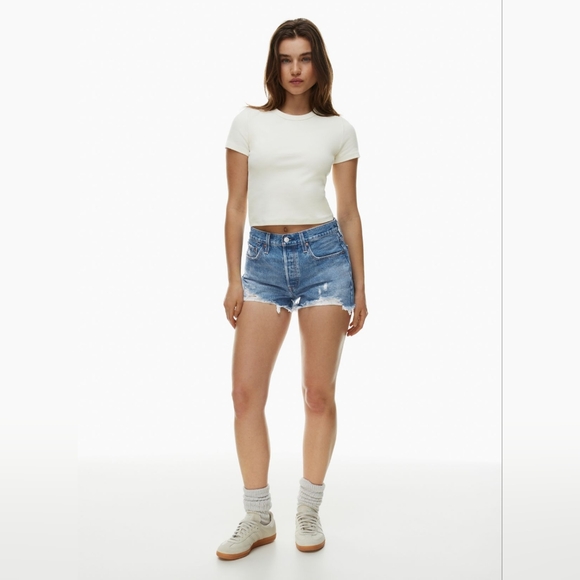 Levis 501 Shorts  Size 24  NWT - Picture 1 of 12